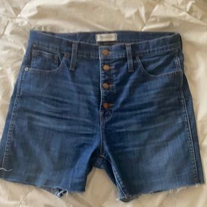 Madewell sz31 jean shorts